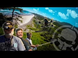 Flying down the Oregon Coast w/ our FPV Drones