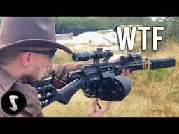 Guy Destroys Airsoft Players as a Cowboy with M4 Converted to LEVER ACTION 😂😂😂