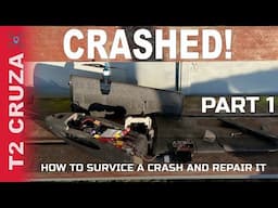 How to survive a crash and repair it part 1 | Hee Wing T2 Cruza EP:09