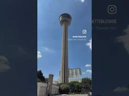 First time visiting the Tower of Americas in San Antonio Texas #sanantonio #texas