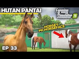 STARTING MOZZARELLA PRODUCTION & MORE HORSES | Farming Simulator 25 - Hutan Pantai | Episode 33