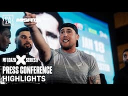 Press Conference Highlights | Tommy Fury vs. Darren Till (MF & DAZN X Series 20)