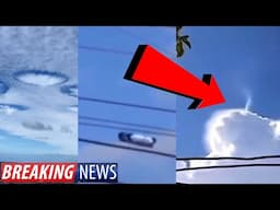 Something Very Strange Is Happening To Our Sky! Massive Metallic UFO! 2024