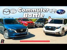 2025 Mazda CX-5 vs Subaru Forester vs Hyundai Tucson vs Toyota RAV4 Comparison / $35k Showdown!