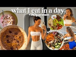 what I eat in a day (how I lose fat & gain muscle)