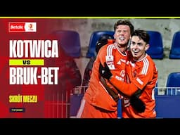 SKRÓT: KOTWICA KOŁOBRZEG - BRUK-BET TERMALICA, KARASEK SHOW I PEWNA WYGRANA LIDERA | BETCLIC 1. LIGA