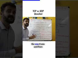 TCP vs UDP - Most common networking interview question!