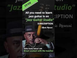 Join Alessio Menconi membership  50%Off Black Friday  #jazzguitarlesson