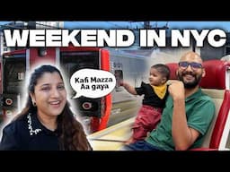 Itika’s first train ride | Full on masti in New York | Albeli Ritu