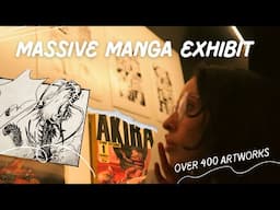 Seeing Original Manga Pages Up-Close | Asian Comics Exhibit