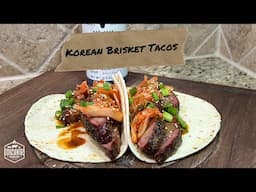 Korean Smoked Brisket Tacos