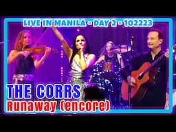 The Corrs - 18 Runaway (Encore) - Day 2 - 102223