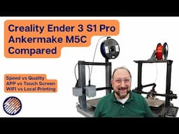 Creality Ender 3 S1 Pro Vs Ankermake M5c 3d Printers: Which Is Better?