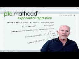 PTC Mathcad - Exponential Regression