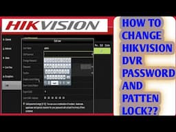 hikvision password change kaise kare | how to change dvr password  | password cctv