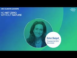 CEO Climate Alliance Letter | Ester Baiget