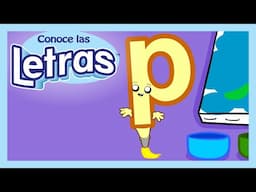 Conoce las Letras "p" | Meet the Letters "p" (Spanish) | Preschool Prep Company