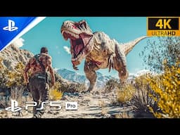 Dinosaur HUNTER™ LOOKS ABSOLUTELY TERRIFYING | Ultra Realistic DINOSAURS Games Trailers 4K 60FPS HDR