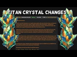 Titan Crystal Update | AW S.54 Requirements Reduction and Cyberweek | Marvel Contest of Champions