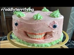 r/oddlyterrifying | My CAKE wants to EAT me...