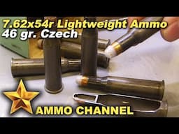 7.62x54r Czech 46 gr featherweight ammo