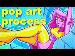 Pop Art Process in Clip Studio Paint