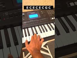 Play Kesariya Intro in Keyboard