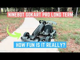 Ninebot GoKart Pro on Neighborhood Track — Is it still fun??