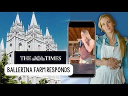 Ballerina Farm Responds to The Times Article