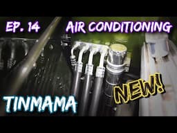 "Tinmama" 1940 Chevy build FOR MOM (Ep. 14) Air Conditioning AC