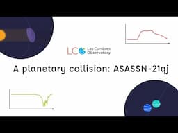 A planetary collision: ASASSN-21qj