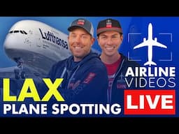 🔴LIVE Los Angeles (LAX) Airport Plane Spotting (November 24th, 2024)