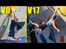 Easiest to Hardest Dynos in Rock Climbing