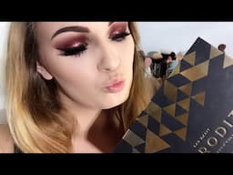 $10 Huda Beauty Rose Gold Palette Dupe! Cheap Dupes Series  - Kennedi Paige Makeup!