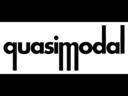 quasimodal - Pulsating Piranha. Modular synth and acoustic drum duo