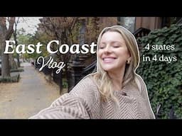 EAST COAST VLOG: 4 states in 4 days - come on tour with me! Exploring Philly, Brooklyn + Boston