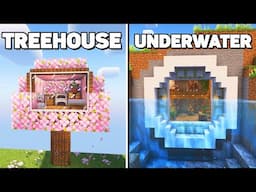 Minecraft: 3 EASY Starter Houses!