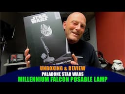 Star Wars Paladone Millennium Falcon Posable Lamp - Unboxing and Review