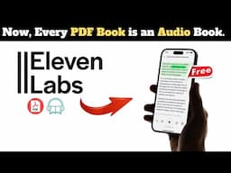 Any PDF into an Audiobook | ElevenLabs Reader AI Audio App Tutorial.