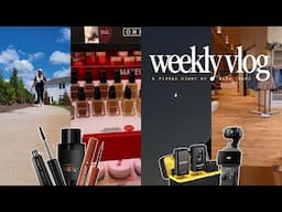 weekly vlog: chill days at home, testing my new DJI osmo pocket 3, lots of hauls | Nyla Imani