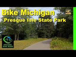 Virtual bike ride to Presque Isle Park in the UP on Lake Superior