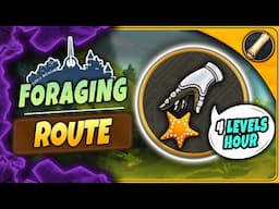 Fast Forager Level Up Route in Brighter Shores