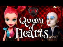 I MADE QUEEN OF HEARTS DOLL / ALICE IN WONDERLAND / HALLOWEEN 2024 Doll Repaint by Poppen Atelier