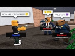 MM2 ROBLOX FUNNY MOMENTS (FAKE SHERIFF)