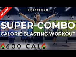 60-MIN INTENSE HIIT SUPER-COMBO / Light Weights Workout - Full Body Toning + Muscle Tension Relief