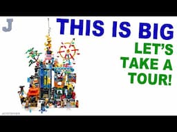 LEGO Monkie Kid 2024 Megapolis City: 5th Anniversary 80054 Unboxing & Tour