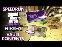 How to SPEEDRUN Vault Contents Prep | Diamond Casino Heist Guide