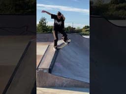 Fakie Slappy Krook, Rock Back D, Blunt slide Line AC skatepark - Kasci Woolf #skateboarding #shorts