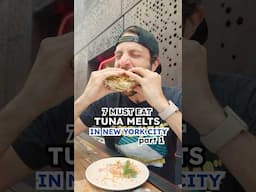 Eating Every Tuna Melt in NYC part 1 #shorts #tunamelt #tuna