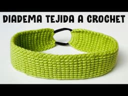 🌈Diadema Tejida a crochet (PASO A PASO) crochet headband | VINCHA - TURBANTE❤